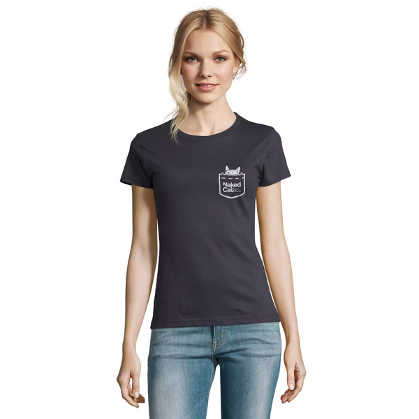 Naked Cat T-shirt woman front