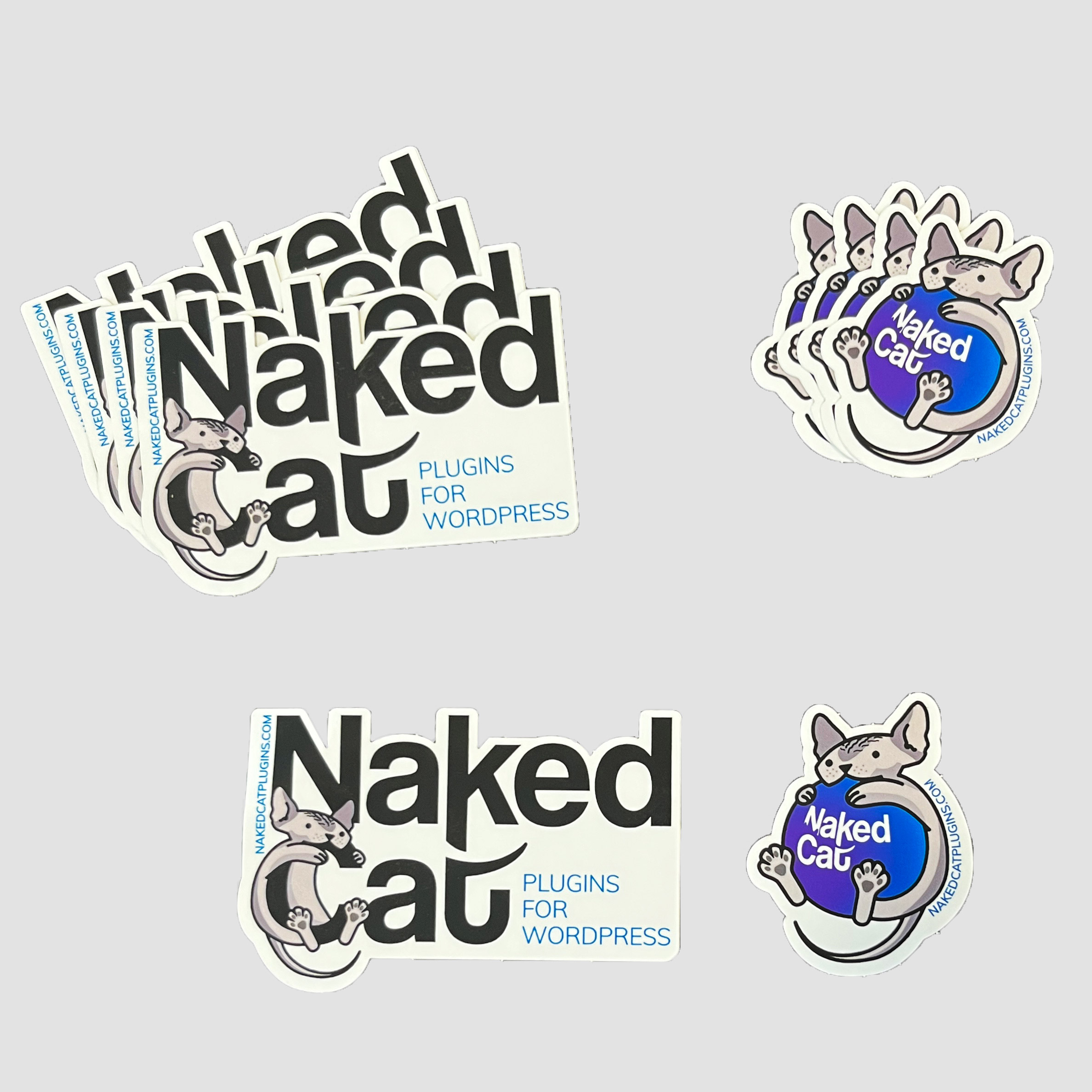 Naked Cat Plugins Stickers Pack