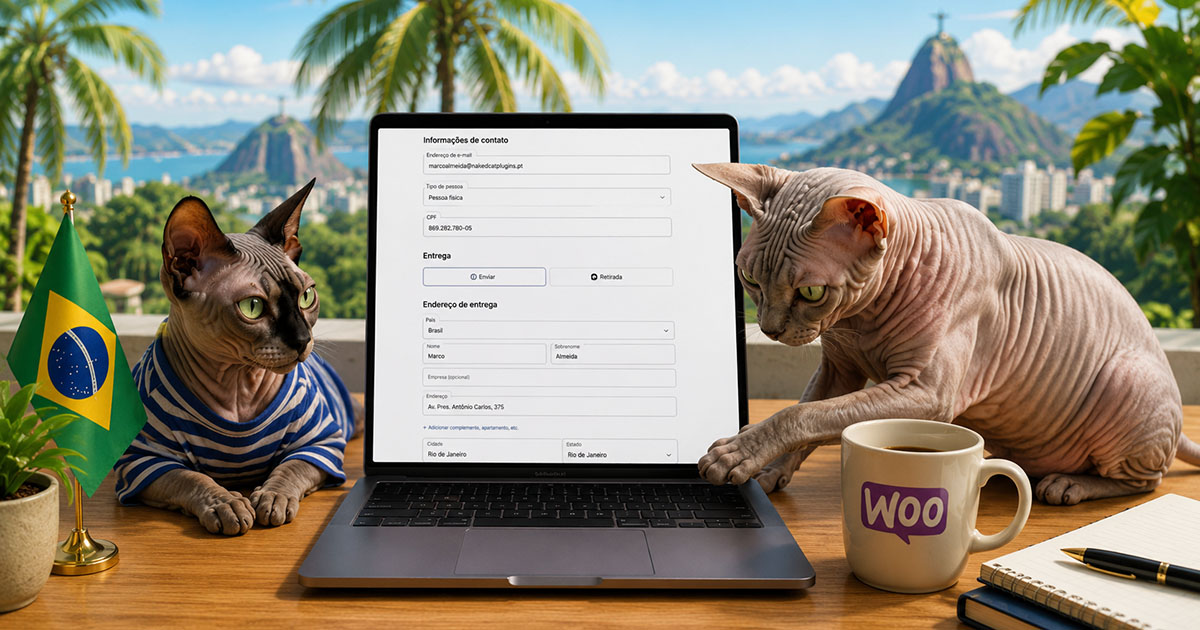 🇧🇷 Como adicionar os campos de Pessoa Física e Jurídica, CPF, CNPJ e Inscrição Estadual no checkout de blocos do WooCommerce